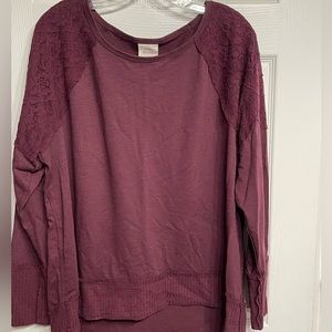 Knox Rose maroon sweater size XL